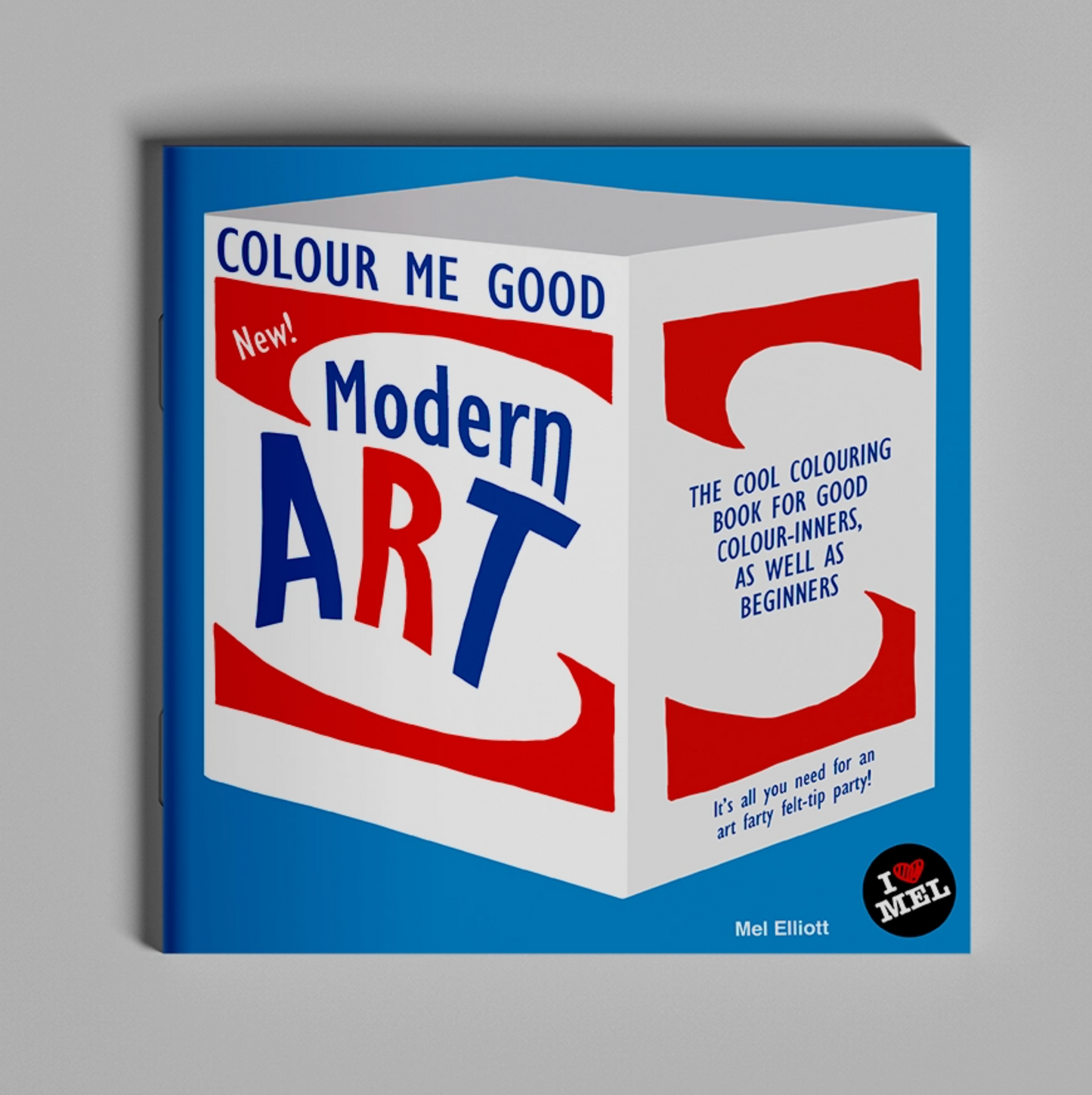modern Art colouring book