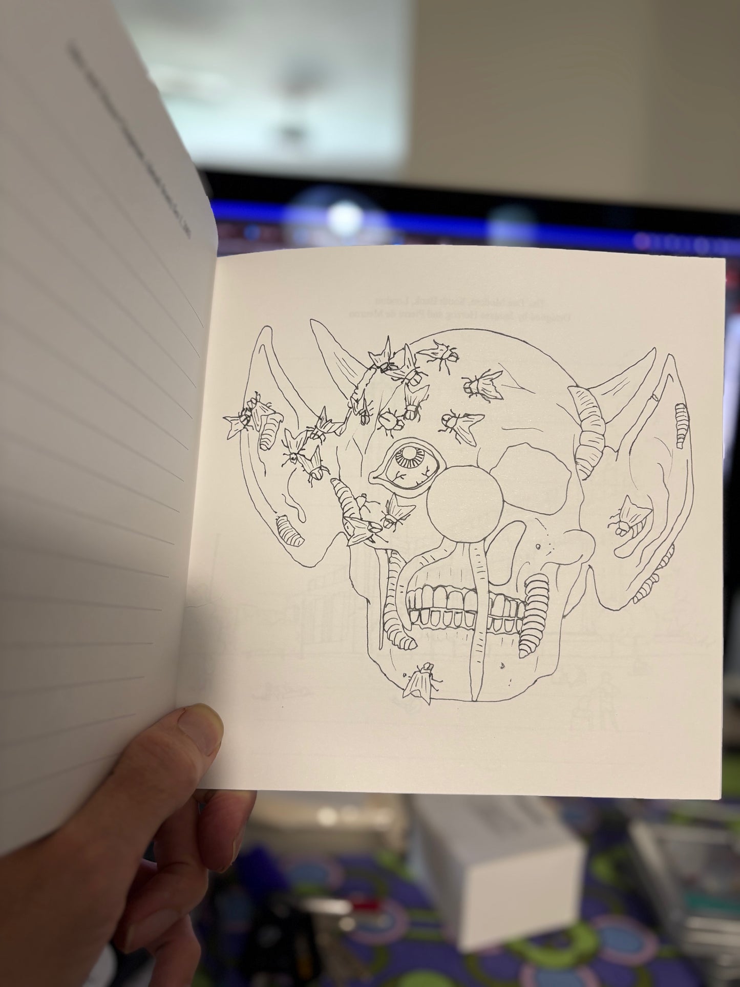 modern Art colouring book